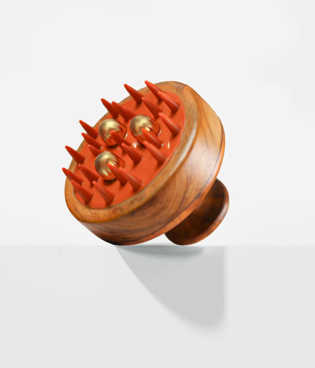 Ayurvedic Kansa Bronze Scalp Brush for hair growth and head massage
Relieving tension and headaches with Kansa comb massage therapy