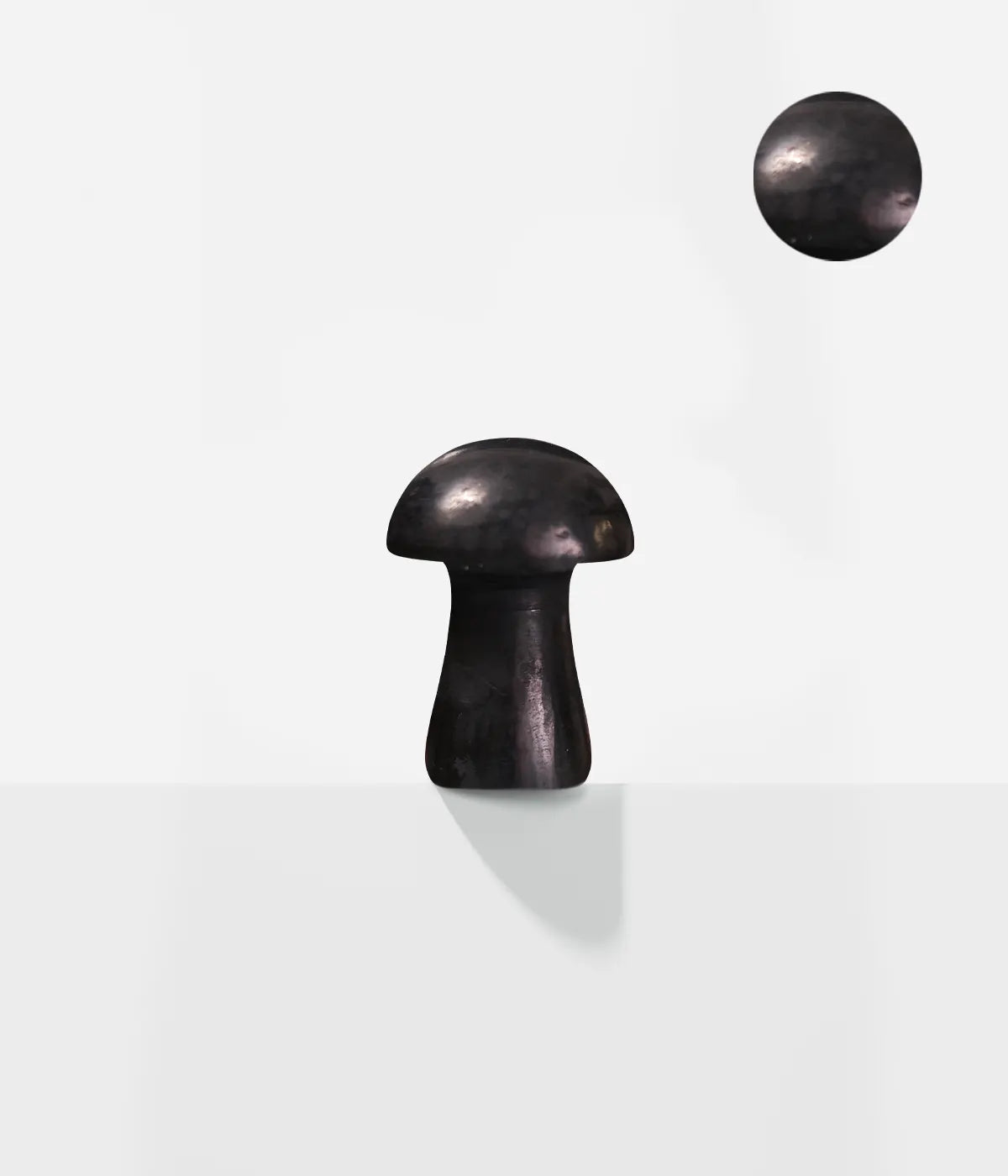 Gua-shroom stone tool for eye massage and reducing puffiness