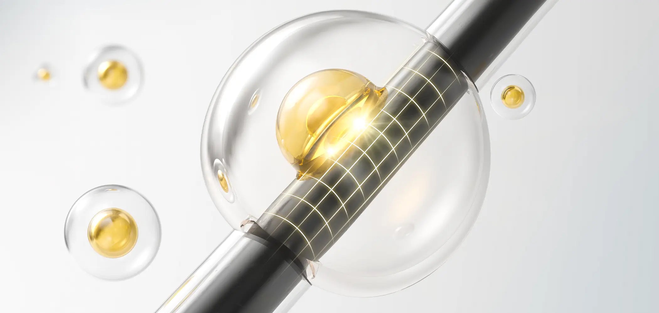 Image of Potent golden drop of herbal hair oil for follicle stimulation